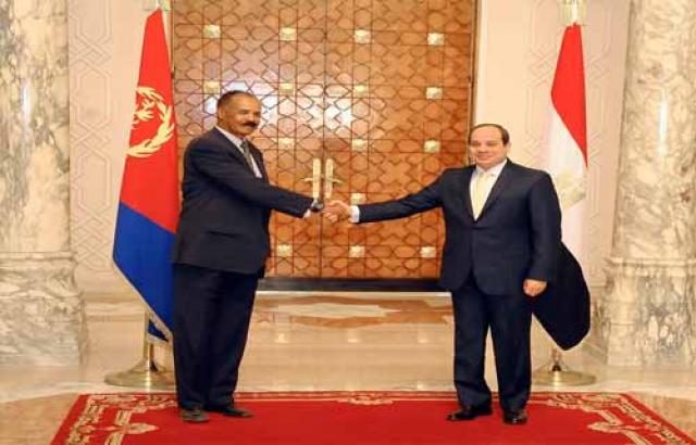 رئيس أريتريا و السيسي