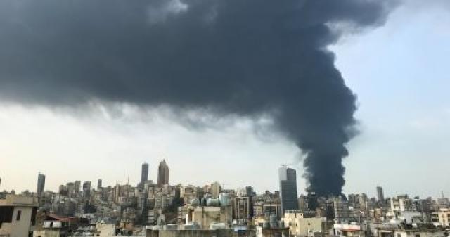 حريق مرفأ بيروت