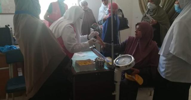 مبادرة ١٠٠ مليون صحة أمام المساجد بالعريش
