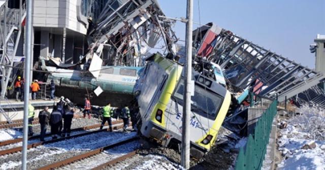 مقتل وإصابة 4 أشخاص في اصطدام قطارين بـ أنقرة