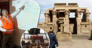 إنقاذ آثار مصر.. قصة تطوير وخفض منسوب المياه بمعبد كوم أمبو