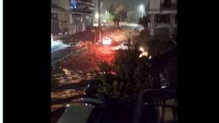 ماذا فعلت العاصفة إلياس في اليونان؟.. فيضانات ضخمة وغرق الشوارع (فيديو)