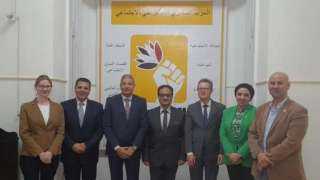 المرشح الرئاسي المحتمل فريد زهران يلتقي السفير الألماني بالقاهرة