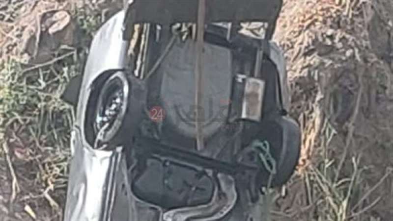 حوادث سقوط سيارة بترعة المريويطية