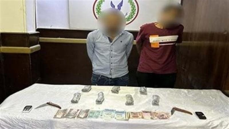 ضبط عناصر اجرامية بحوزتهما كمية من مخدر الفودو