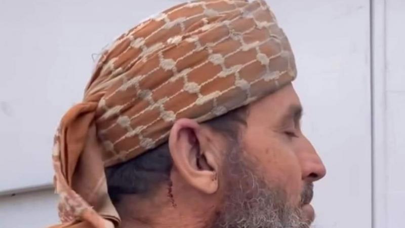 جد فلسطيني وحفيدته صاحبة الـ 5 أعوام،