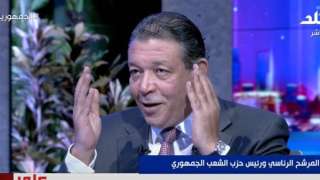 المرشح حازم عمر يكشف عن أول قراراته حال فوزه بانتخابات الرئاسة