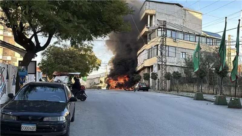 استهداف سيارة جنوب لبنان