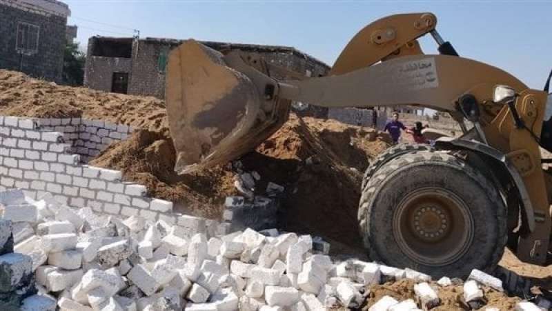 إزالة حالات تعدي بمحافظة البحيرة