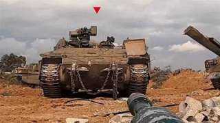 الفصائل الفلسطينية تستهدف دبابتين من نوع  مركافا  بقذائف الياسين 105