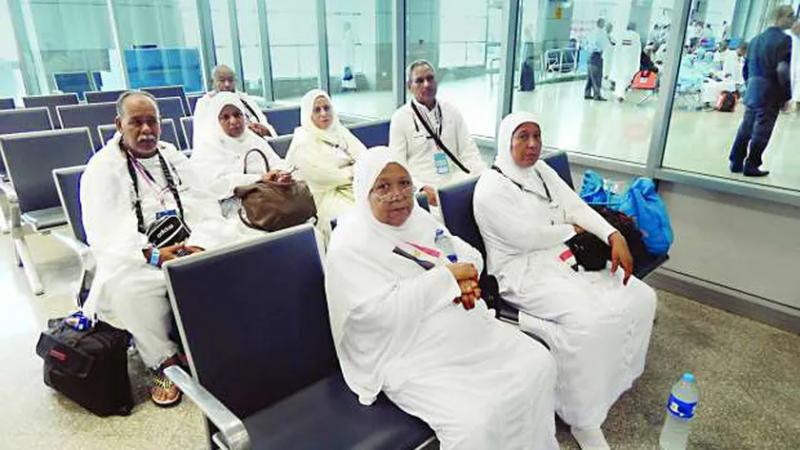 مواطنون مصريون أثناء سفرهم للعمرة - أرشيفية