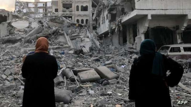 جانب من الأحداث في قطاع غزة - صورة أرشيفية