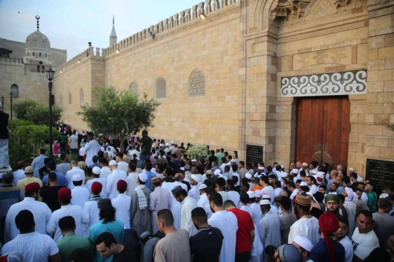 صلاة العيد بمسجد الأزهر الشريف- ارشيفيه