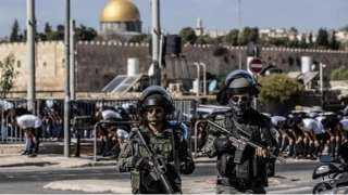 انتشار مكثف لقوات الاحتلال في محيط المسجد الأقصى
