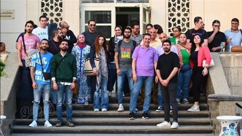 وقفة عازفي أوركسترا أوبرا القاهرة