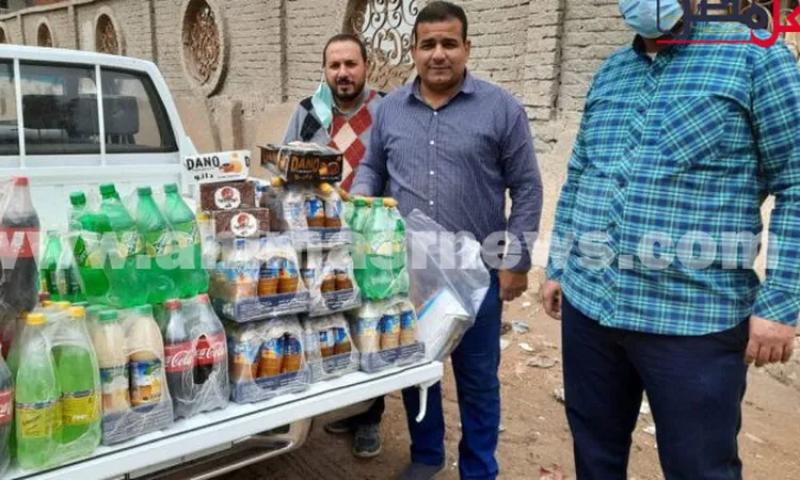 ضبط مشروبات منتهية الصلاحية ومجهولة المصدر