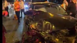 بعد بن غفير.. تحطم سيارة وزير إسرائيلي في حادث بالقدس | فيديو