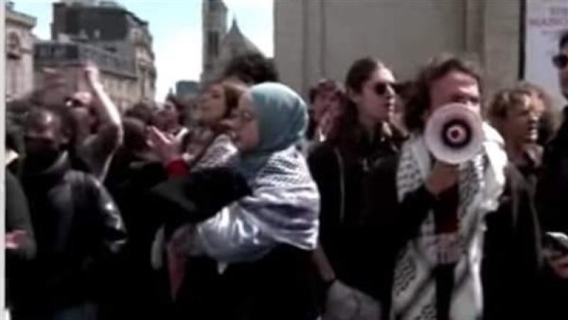 مظاهرات داعمة لفلسطين في فرنسا