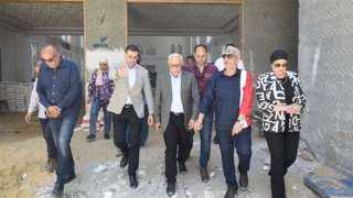 محافظ بورسعيد يتابع سير العمل في بناء  مجمع إسلامي متكامل  و مسجد