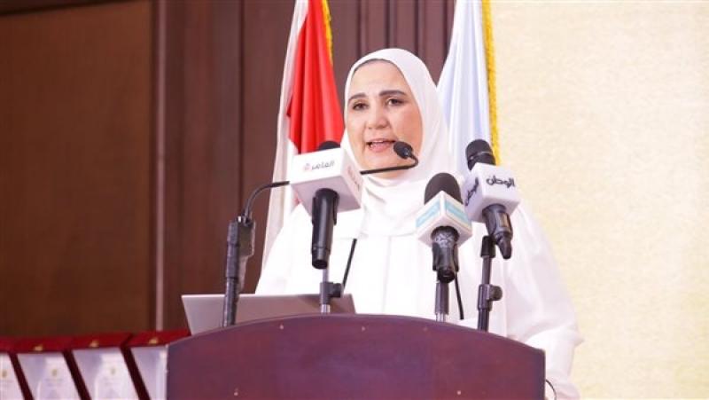 الدكتورة نيفين القباج وزيرة التضامن الاجتماعي