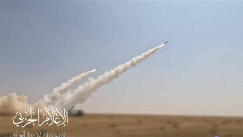 لحظة إطلاق صواريخ المقاومة العراقية لبئر السبع وتل أبيب