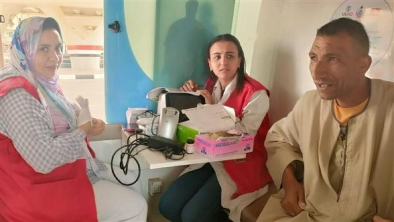 قافلة طبية مجانية بمركز أخميم بمحافظة سوهاج