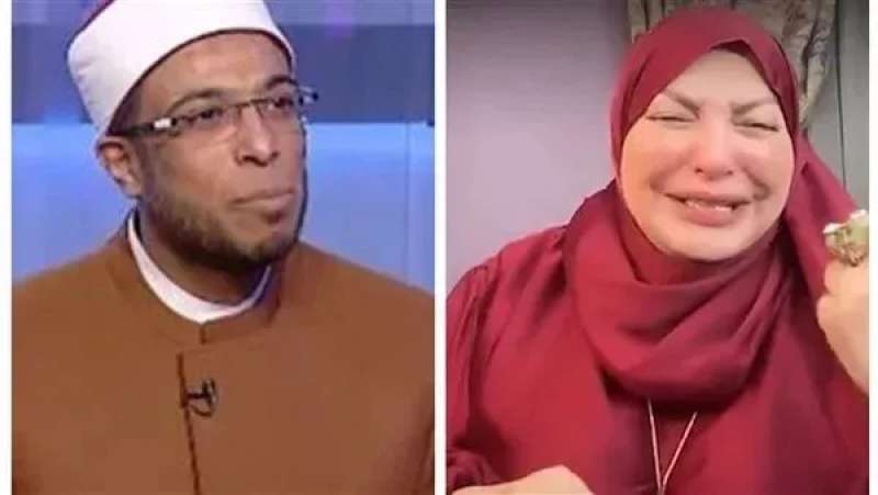 الفنانة ميار الببلاوي والشيخ محمد أبو بكر