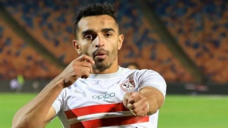 يوسف أوباما لاعب الفريق الأول لكرة القدم بنادي الزمالك