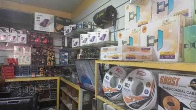 ضبط محلين ببنى سويف لبيع أجهزة فك شفرات القنوات الفضائية