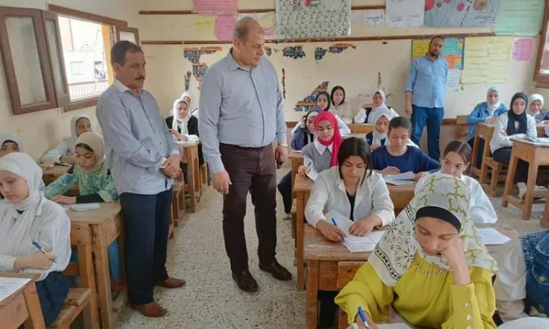 امتحانات الفصل الدراسي الثاني لسنوات النقل ببنى سويف