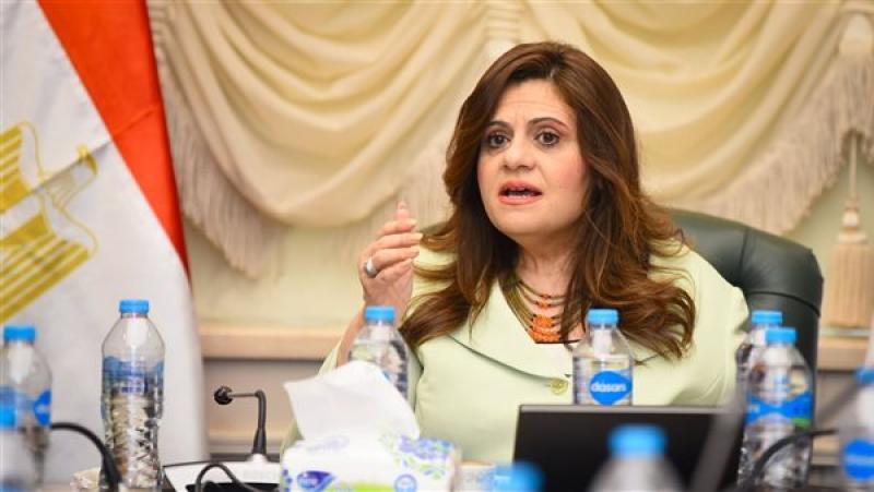 السفيرة سها جندي وزيرة الهجرة