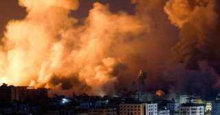64 شهيدا ومئات المصابين فى غارات إسرائيلية على قطاع غزة منذ صباح السبت