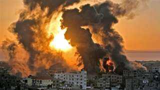 استشهاد 4 فلسطينيين فى غارة للاحتلال على حى الصبرة بمدينة غزة