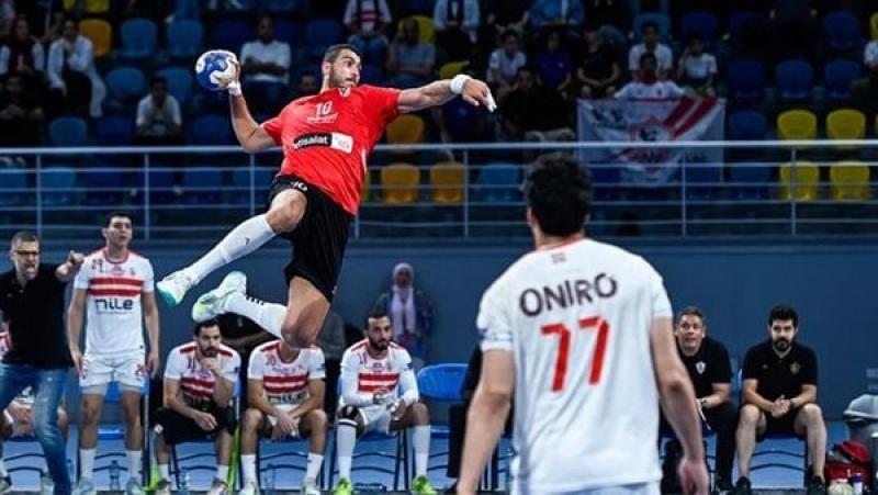 مباراة سابقة بين الأهلي والزمالك في كرة اليد