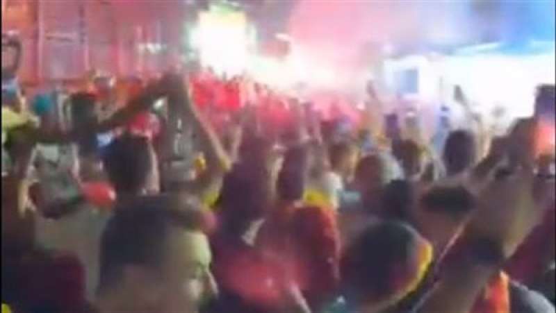 مشجعو الترجي التونسي في منطقة خان الخليلي
