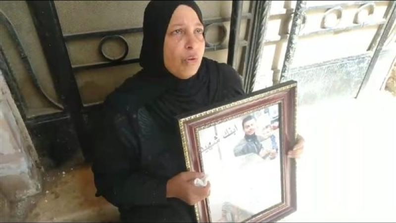 والدة المجنى عليه