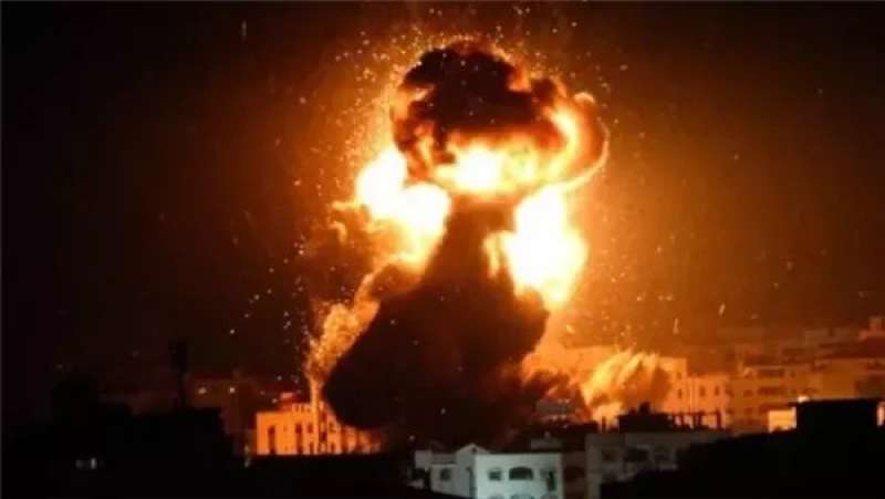 قصف غزة