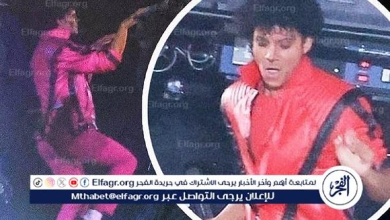 تصوير فيلم مايكل جاكسون