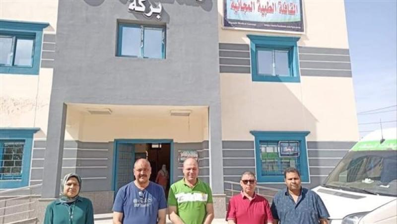 التجهيز للقافلة الطبية المجانية