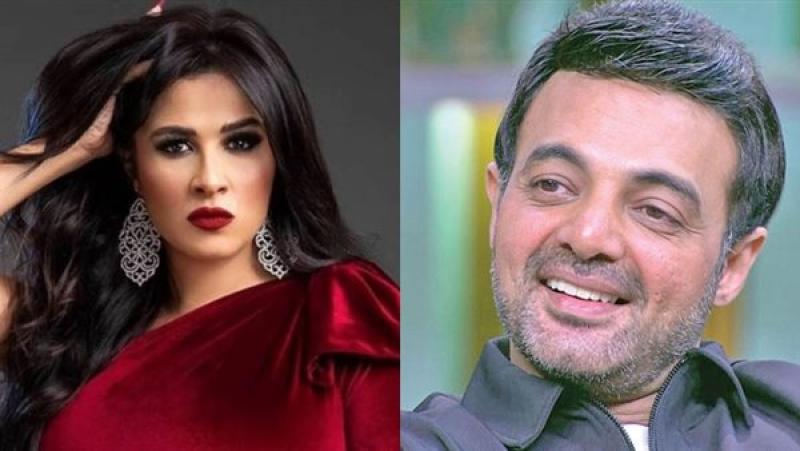 عمرو محمود ياسين والفنانة ياسمين عبد العزيز