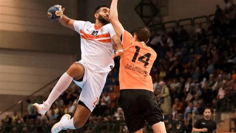 الزمالك والبنك الأهلي فى كرة اليد