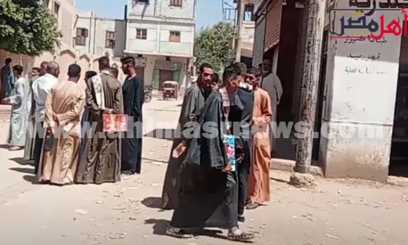 جانب من الطلاب