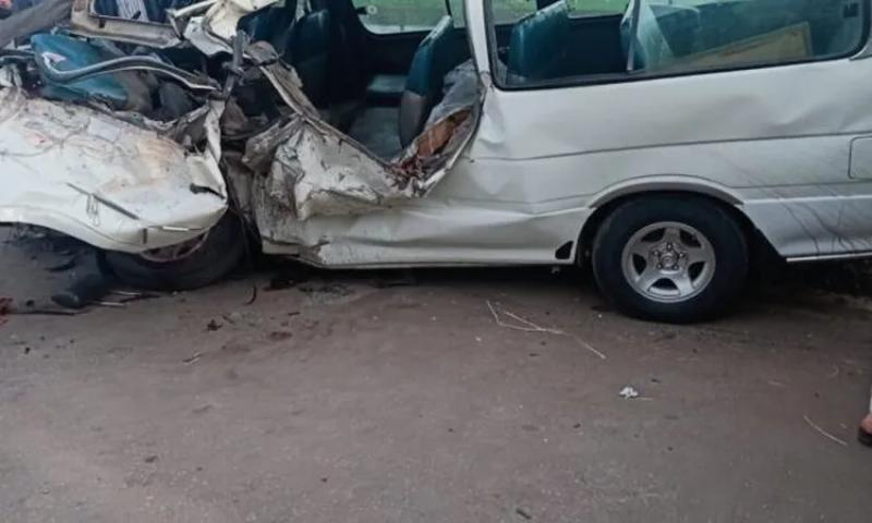 حادث تصادم الميكروباص
