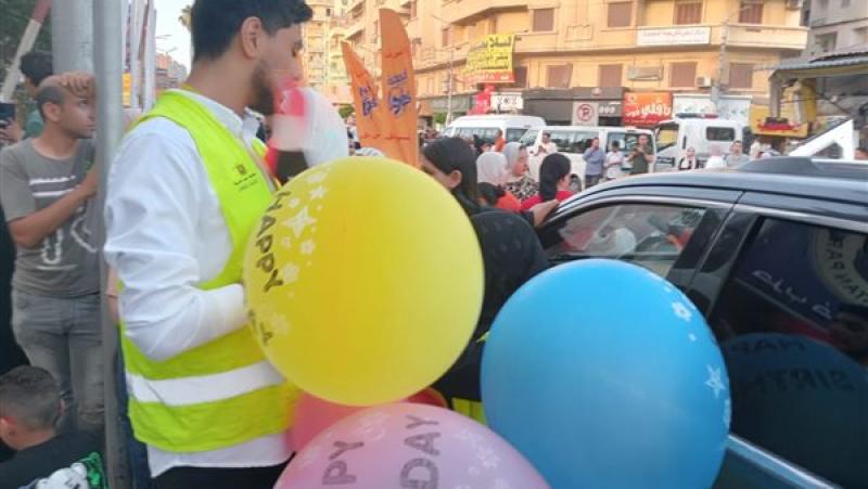 جانب من فعاليات تضامن الدقهلية خلال العيد