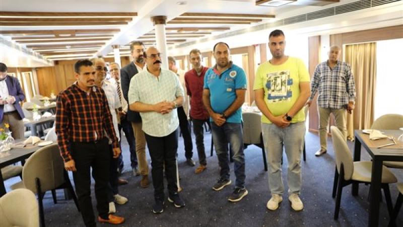 تفقد محافظ أسوان
