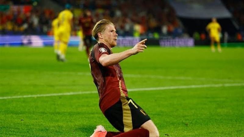 مباراة بلجيكا ورومانيا في يورو 2024