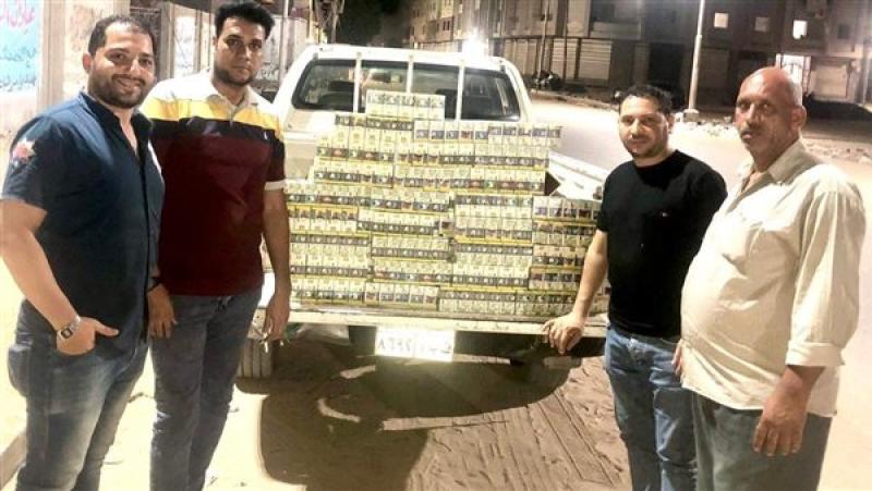 الحملة والمضبوطات