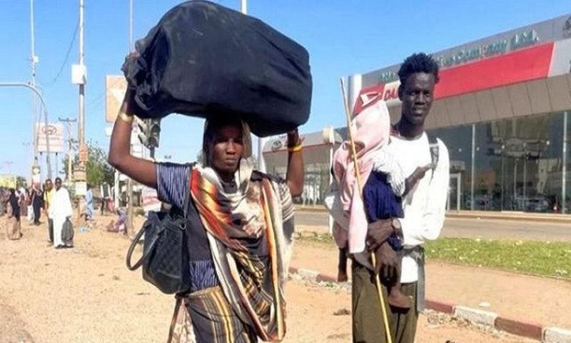 اللاجئين السودانين