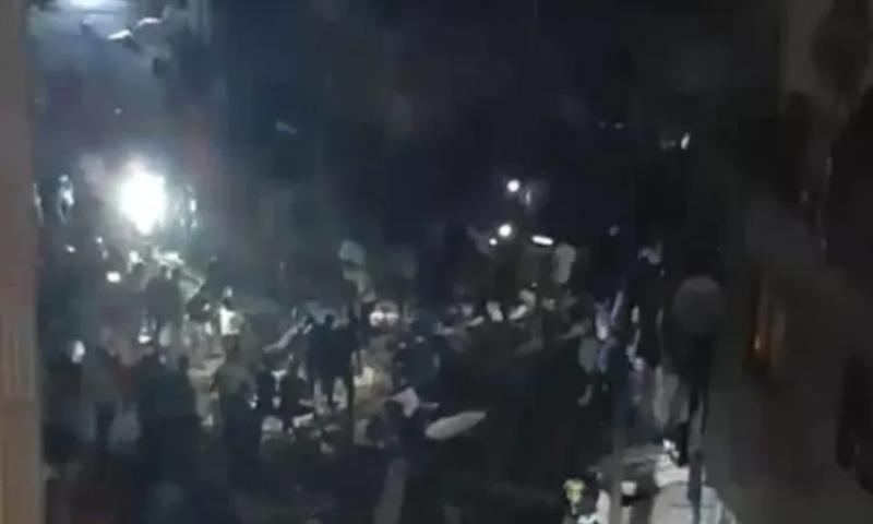انهيار عقار في حي الجمرك بالإسكندرية