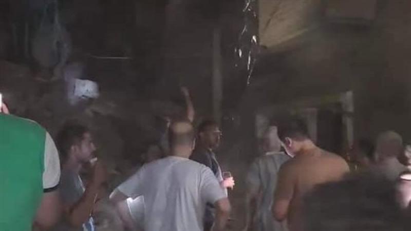 حادث سقوط عقار شبين الكوم
